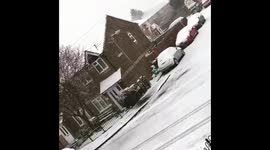 Mini Beast From The East has arrived in Cardiff