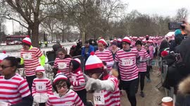 Thousands of Wallies brave Mini Beast from the East for UK fun run