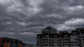 Stormy clouds TIMELAPSE