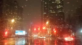 Beast from the east. Snow storm Denver