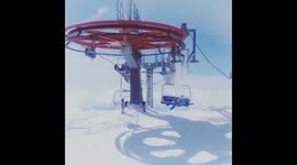 Different perspective: Tourists flung from out-of-control ski lift in Georgia