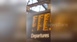 Newsflare Edit - Waterloo Station Train Delays