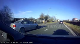 Driver Caught with a laptop at the wheel in Edinburgh, Scotland