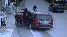 Out-of-control SUV crashes into passersby killing two