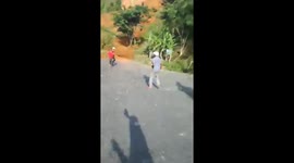 Cyclone ELIAKIM side effects in Madagascar mudslides National Road (RN2). National road connecting capital city Antananarivo to port city Tamatave blocked