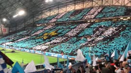 Marseille fans give players an entrance they'll never forget