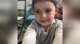 Newsflare Edit - Offended four year old tells her story
