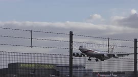 Russian diplomats expelled from UK 'leave Stansted Airport'