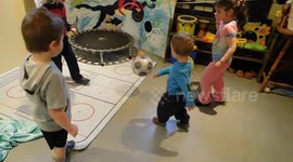 Scary Little Monster attacks Preschoolers