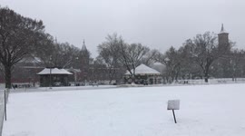 March 21, 2018 Snow in DC