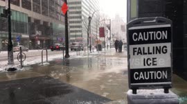 Snow storm hits Philadelphia