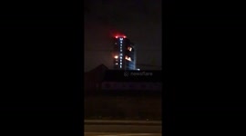 Ballymun Metro Hotel On Fire