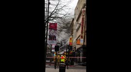 Fire in Glasgow
