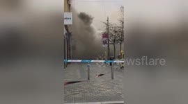Newsflare Edit - Sauchiehall St #glasgow #fire looks like Vickies https://t.co/9aZ5fHyHIy