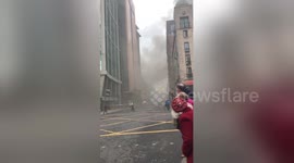 Newsflare Edit - Streets are cordonored off from Sauchiehall Street fire in #Glasgow https://t.co/erzIN2DWjG