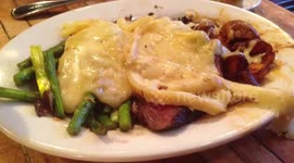 Raclette NYC Restaurant Melted Cheese!