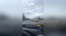 Newsflare Edit - Blocking speed camera