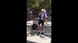 Happy Max in Rundle Mall Adelaide
