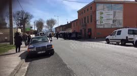 Police gather as ISIS gunman kills two in French supermarket standoff