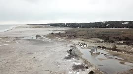 Survey of Nauset Beach Off Road Trail by Drone