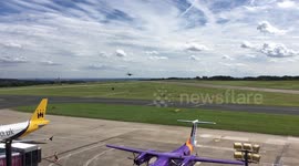 A400M at Leeds Bradford Airport