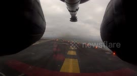 Afterburner Camera Captures Stunning Fighter Jet Takeoff