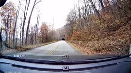 Driving Through Blue Ridge Parkway Tunnel