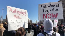 Student says ‘we deserve safer schools’ at Washington rally