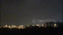 After 17 hour maiden flight, Qantas #QF9 just landed at Heathrow Airport