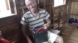 Man with rare skin condition shunned by neighbours