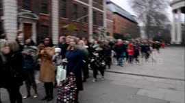 Palm Sunday at St Paul's cathedral London