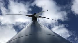 Wind Turbine in Galway vertical view