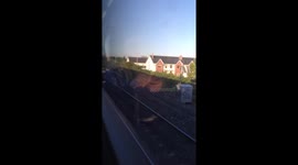 Irish Rail train time lapse from Monasterevin to Hazelhatch station