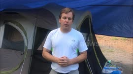 Easy Way to Use a Tarp to Keep Your Tent Completely Dry