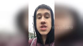 Newsflare Edit - Wanted to hit the tree and failed