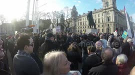 Protest Against Jeremy Corbyn Views Which Was Seen As Anti Semitic