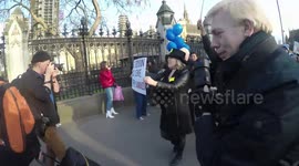 Fake Boris Johnson Sings Through Westminster