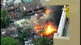 Fire destroys 20 homes in Philippines