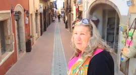 Street Tour in Begur Spain