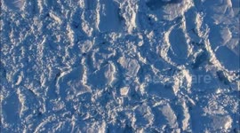 Stunning close-up drone footage -- North Atlantic sea ice