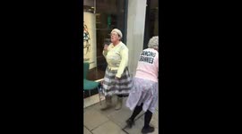 Biddies dancing to Patiala Peg