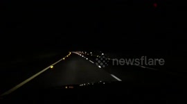 Nigh drive by car