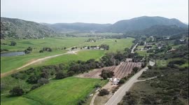 Pala california aereal view