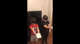 Pregnancy surprise ! Not the reaction we was expectiing for our boys