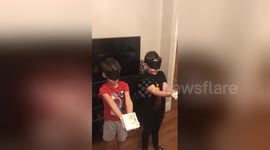 Little boys have hilarious reaction to pregnancy announcement