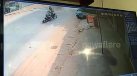 A crash between PLK Motor and Motorbike