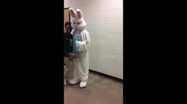 So I thought I was just taking pictures with the Easter Bunny and... https://t.co/HKc2UOgSSN