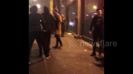 Friday night scuffles