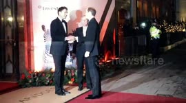 Prince William arrives at the Tusk Conservation Awards