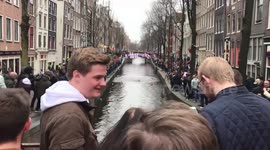 England Fans in Amsterdam